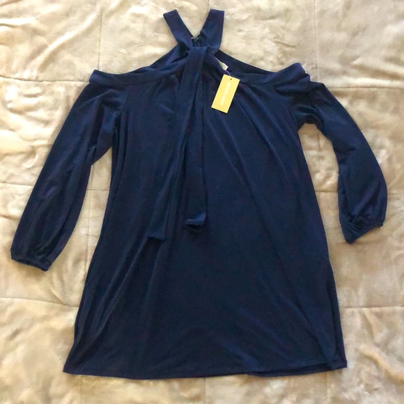 MICHAEL Michael Kors Dresses & Skirts - NWT Michael Kors Cold Shoulder Choker Dress